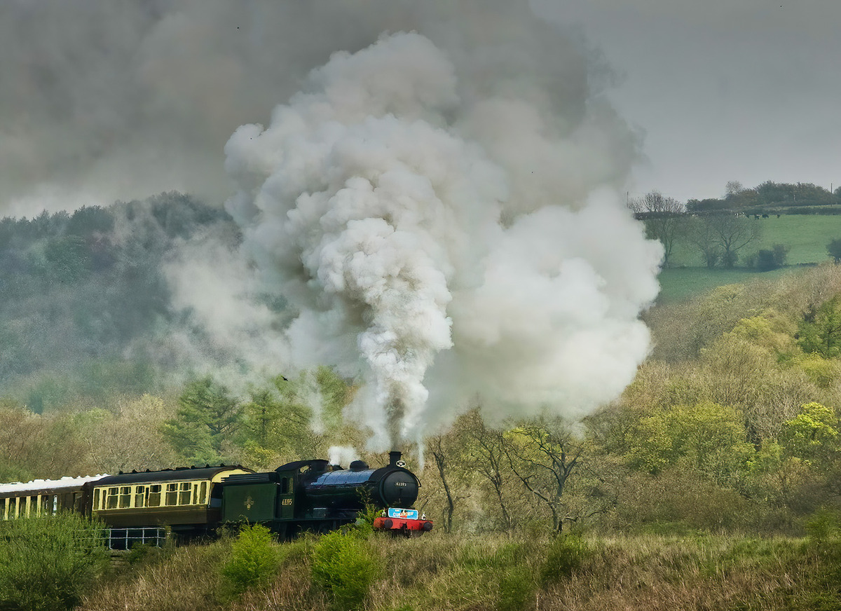 12 Steam train, Yorkshire Dales